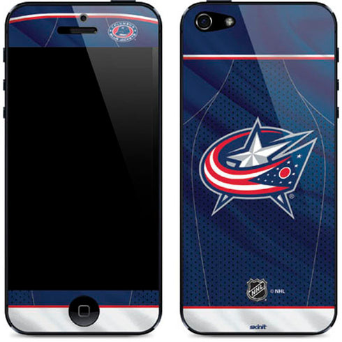 NHL Columbus Blue Jackets Jersey iPhone 5/5s/5SE Skin