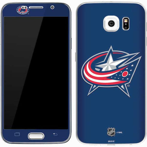NHL Columbus Blue Jackets Logo Galaxy S7 Skin