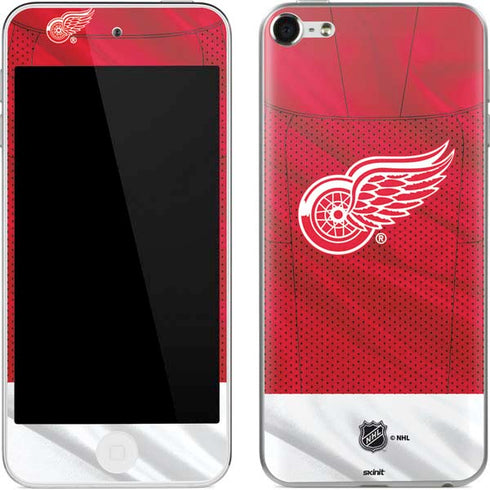 NHL Detroit Red Wings Home Jersey Apple iPod Skin