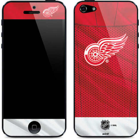 NHL Detroit Red Wings Home Jersey iPhone 5/5s/5SE Skin