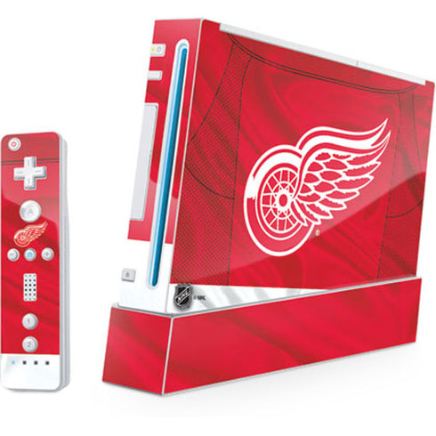 NHL Detroit Red Wings Home Jersey Wii (Includes 1 Controller) Skin