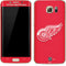 NHL Detroit Red Wings Solid Background Galaxy S7 Edge Skin