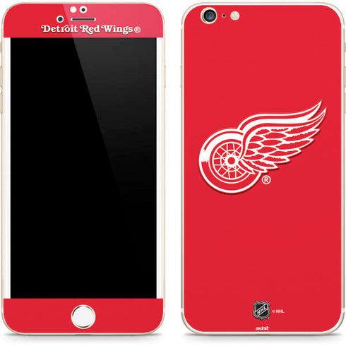 NHL Detroit Red Wings Solid Background iPhone 6/6s Plus Skin
