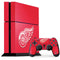 NHL Detroit Red Wings Solid Background PS4 Console and Controller Bundle Skin