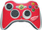 NHL Detroit Red Wings Solid Background Xbox 360 Wireless Controller Skin