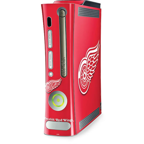 NHL Detroit Red Wings Solid Background Xbox 360 (Includes HDD) Skin