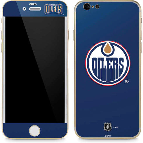 NHL Edmonton Oilers Solid Background iPhone 6/6s Skin