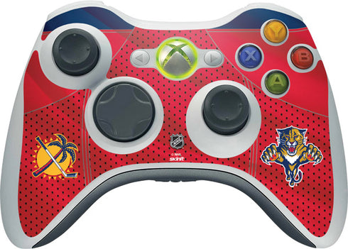 NHL Florida Panthers Jersey Xbox 360 Wireless Controller Skin