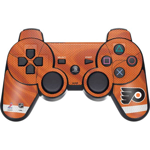 NHL Philadelphia Flyers Jersey PS3 Dual Shock wireless controller Skin