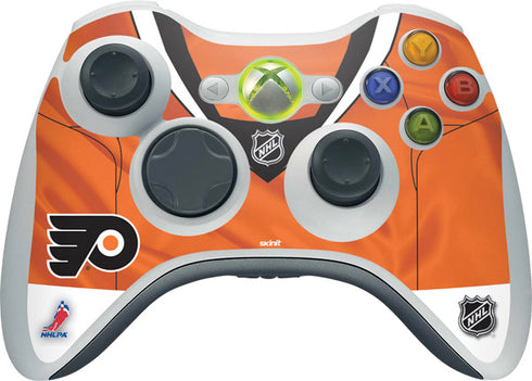 NHL Philadelphia Flyers Jersey Xbox 360 Wireless Controller Skin