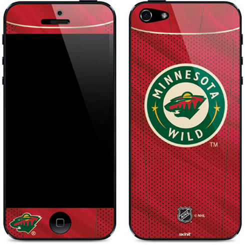 NHL Minnesota Wild Home Jersey iPhone 5/5s/5SE Skin
