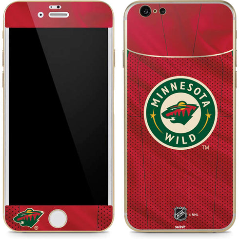 NHL Minnesota Wild Home Jersey iPhone 6/6s Skin