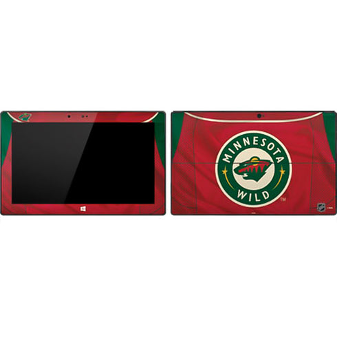 NHL Minnesota Wild Home Jersey Surface Pro Tablet Skin