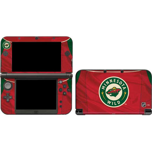NHL Minnesota Wild Home Jersey 3DS XL 2015 Skin