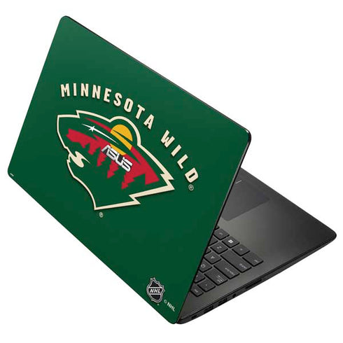 NHL Minnesota Wild Solid Background Asus X502CA 15.6 Skin