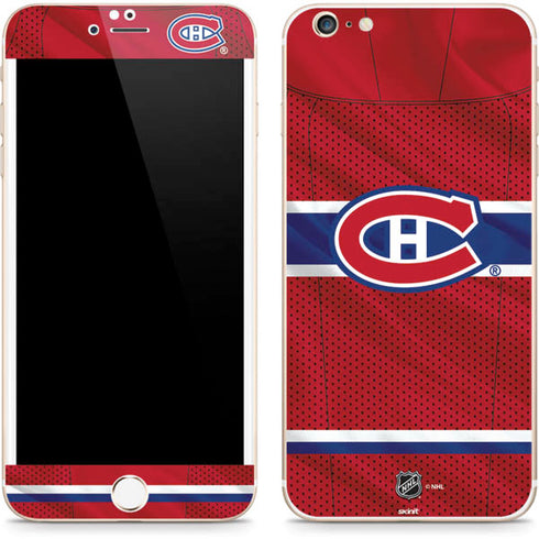NHL Montreal Canadiens Home Jersey iPhone 6/6s Plus Skin