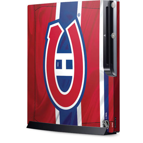 NHL Montreal Canadiens Home Jersey Playstation 3 & PS3 Slim Skin