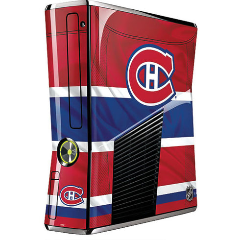 NHL Montreal Canadiens Home Jersey Xbox 360 Slim (2010) Skin