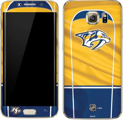 NHL Nashville Predators Jersey Galaxy S7 Edge Skin
