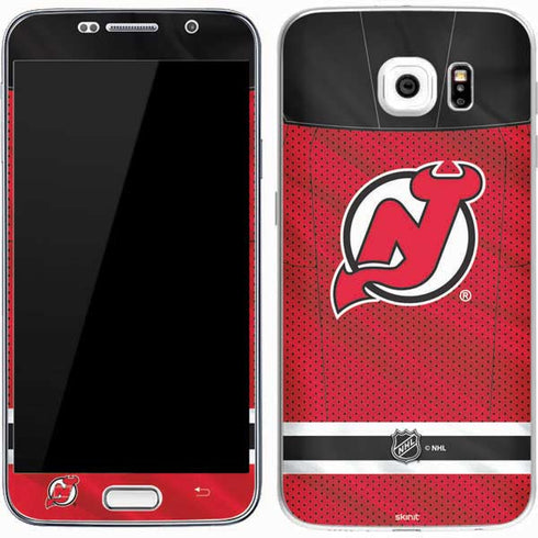 NHL New Jersey Devils Home Jersey Galaxy S7 Skin