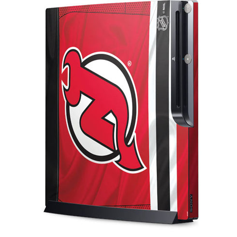 NHL New Jersey Devils Home Jersey Playstation 3 & PS3 Slim Skin