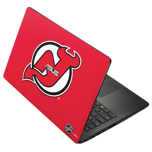 NHL New Jersey Devils Solid Background Asus X502CA 15.6 Skin