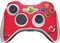 NHL New Jersey Devils Solid Background Xbox 360 Wireless Controller Skin