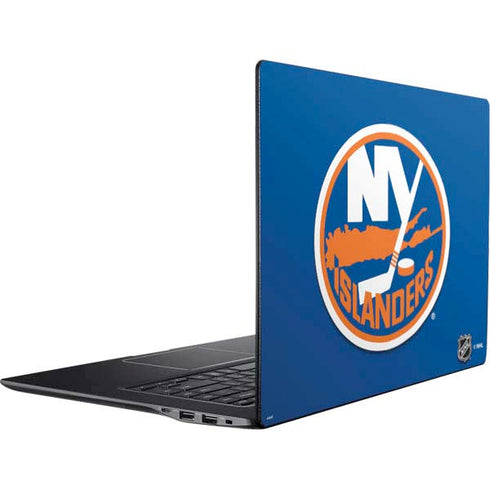 NHL New York Islanders Solid Background Ativ Book 9 (15.6in 2014) Skin