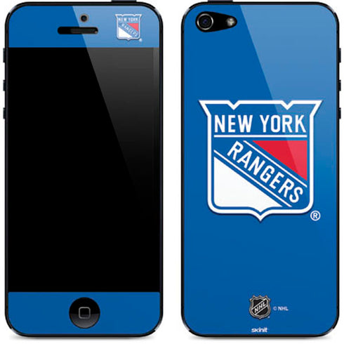 NHL New York Rangers Solid Background iPhone 5/5s/5SE Skin
