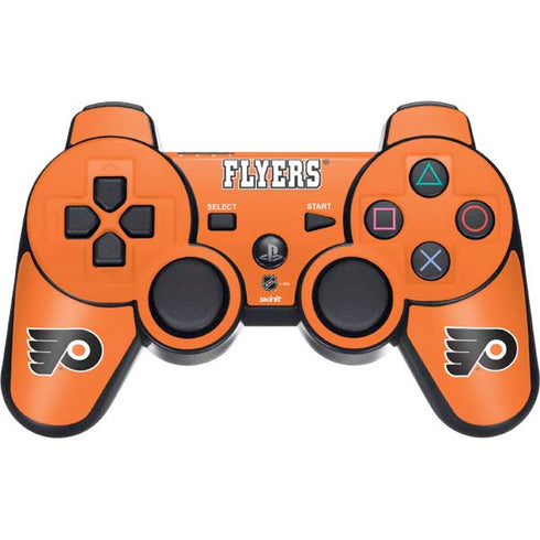 NHL Philadelphia Flyers Logo PS3 Dual Shock wireless controller Skin