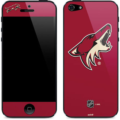 NHL Arizona Coyotes Solid Background iPhone 5/5s/5SE Skin