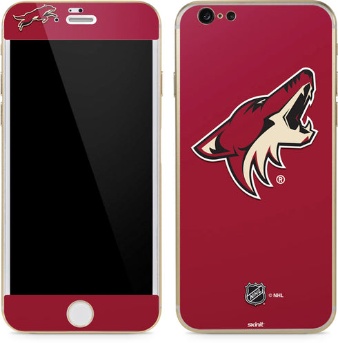 NHL Arizona Coyotes Solid Background iPhone 6/6s Skin