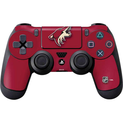NHL Arizona Coyotes Solid Background PS4 Controller Skin