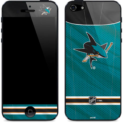 NHL San Jose Sharks Home Jersey iPhone 5/5s/5SE Skin