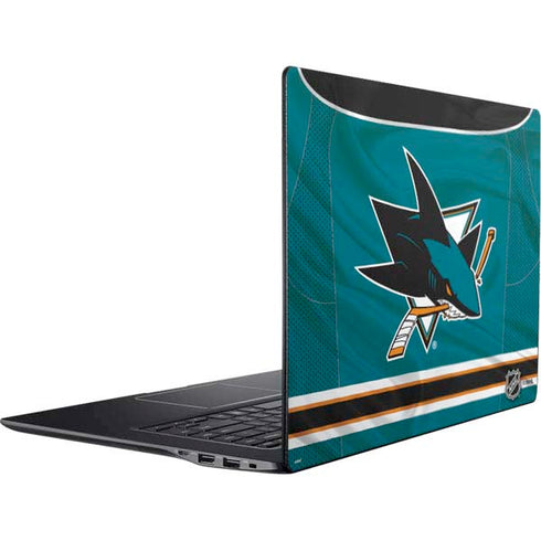 NHL San Jose Sharks Home Jersey Ativ Book 9 (15.6in 2014) Skin