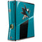 NHL San Jose Sharks Solid Background Xbox 360 Slim (2010) Skin