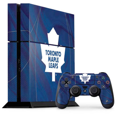 NHL Toronto Maple Leafs Home Jersey PS4 Console and Controller Bundle Skin