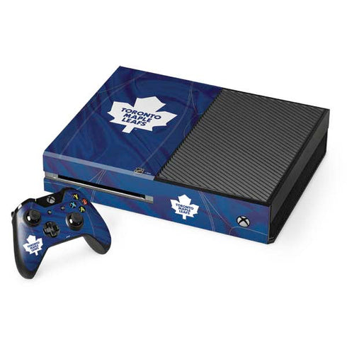 NHL Toronto Maple Leafs Home Jersey Xbox One Console and Controller Bundle Skin