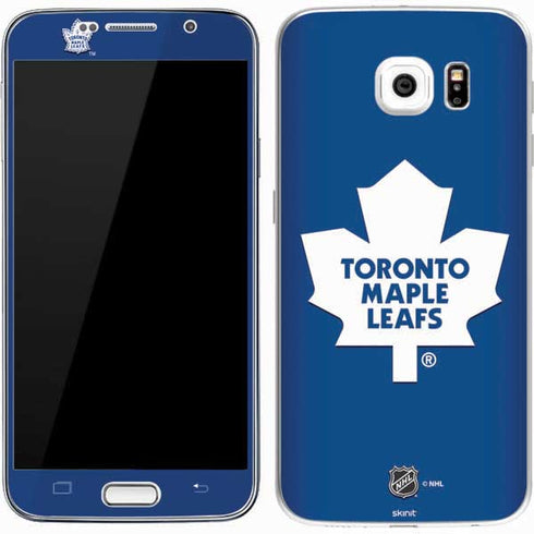 NHL Toronto Maple Leafs Solid Background Galaxy S7 Skin