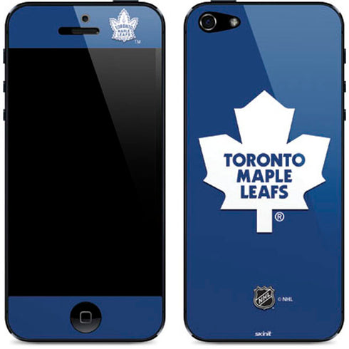 NHL Toronto Maple Leafs Solid Background iPhone 5/5s/5SE Skin