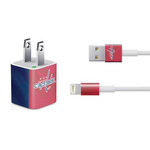 NHL Washington Capitals Home Jersey iPhone Charger (5W USB) Skin
