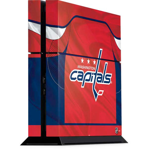 NHL Washington Capitals Home Jersey PS4 Console Skin