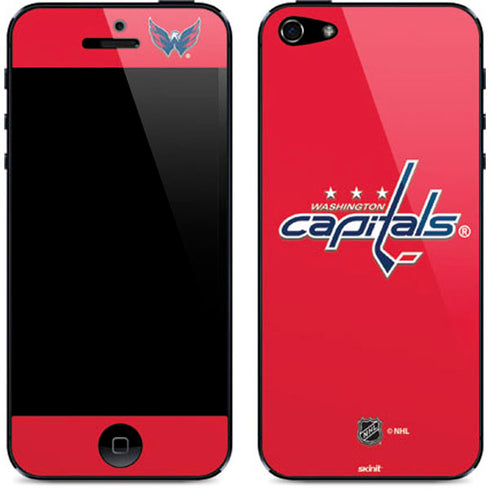 NHL Washington Capitals Solid Background iPhone 5/5s/5SE Skin