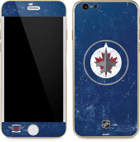 NHL Winnipeg Jets Distressed Logo iPhone 6/6s Skin