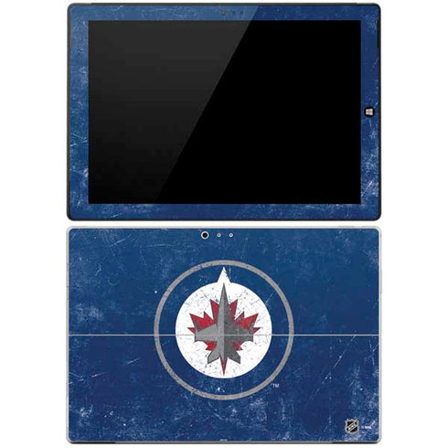 NHL Winnipeg Jets Distressed Logo Surface Pro 3 Skin