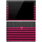 Polka Dots and Stripes Heart in Pink Surface Pro 3 Skin