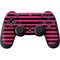 Polka Dots and Stripes Heart in Pink PS4 Controller Skin