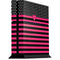 Polka Dots and Stripes Heart in Pink PS4 Console Skin