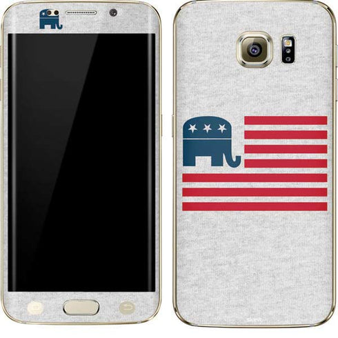 Republican American Flag Galaxy S7 Edge Skin