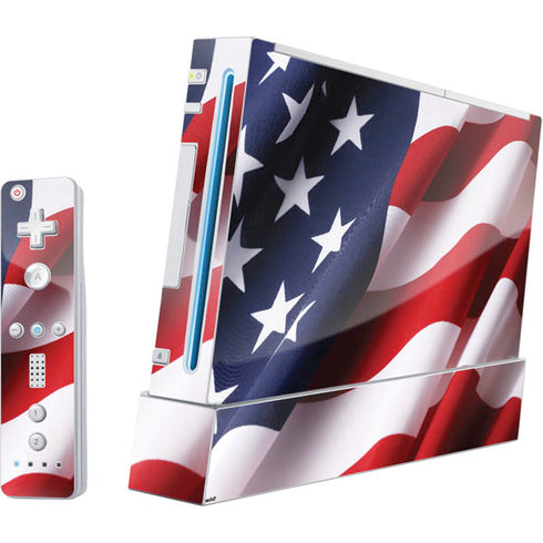 The American Flag Wii (Includes 1 Controller) Skin